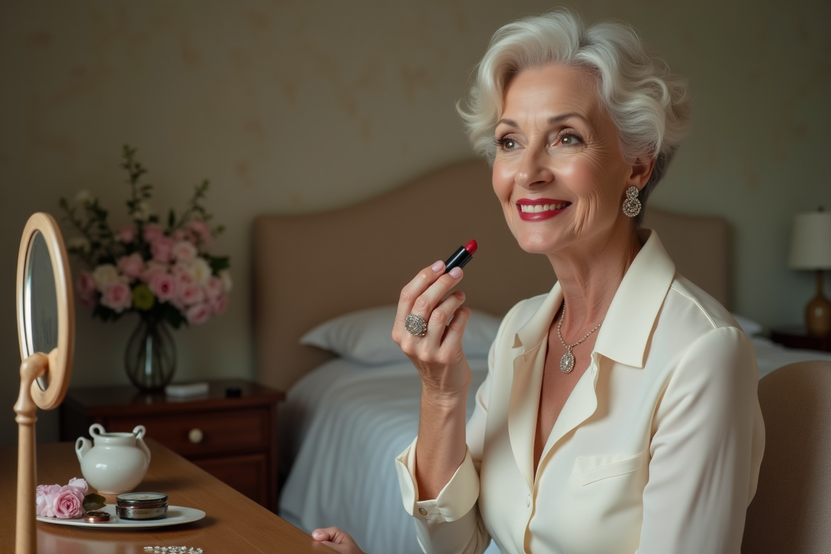Choix de rouge à lèvres idéal pour les femmes de plus de 50 ans